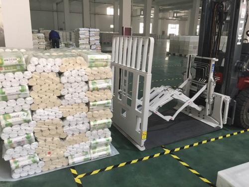 プルプッシュフォークリフトアタッチメントハンドリングヌードル